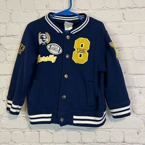 Little Rebels Lettermen Sweater Boys size 4T